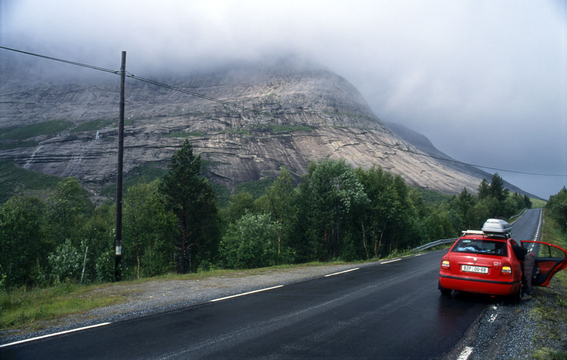 fotka / image hora Krakmotinden, Norsko - Svartisen a Lofoty
