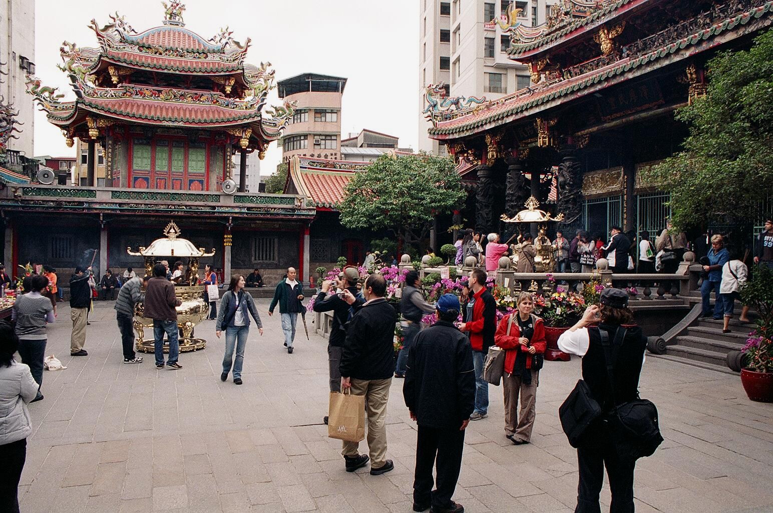 fotka / image nejstarsi chram v Taipei, Taipei, Taiwan