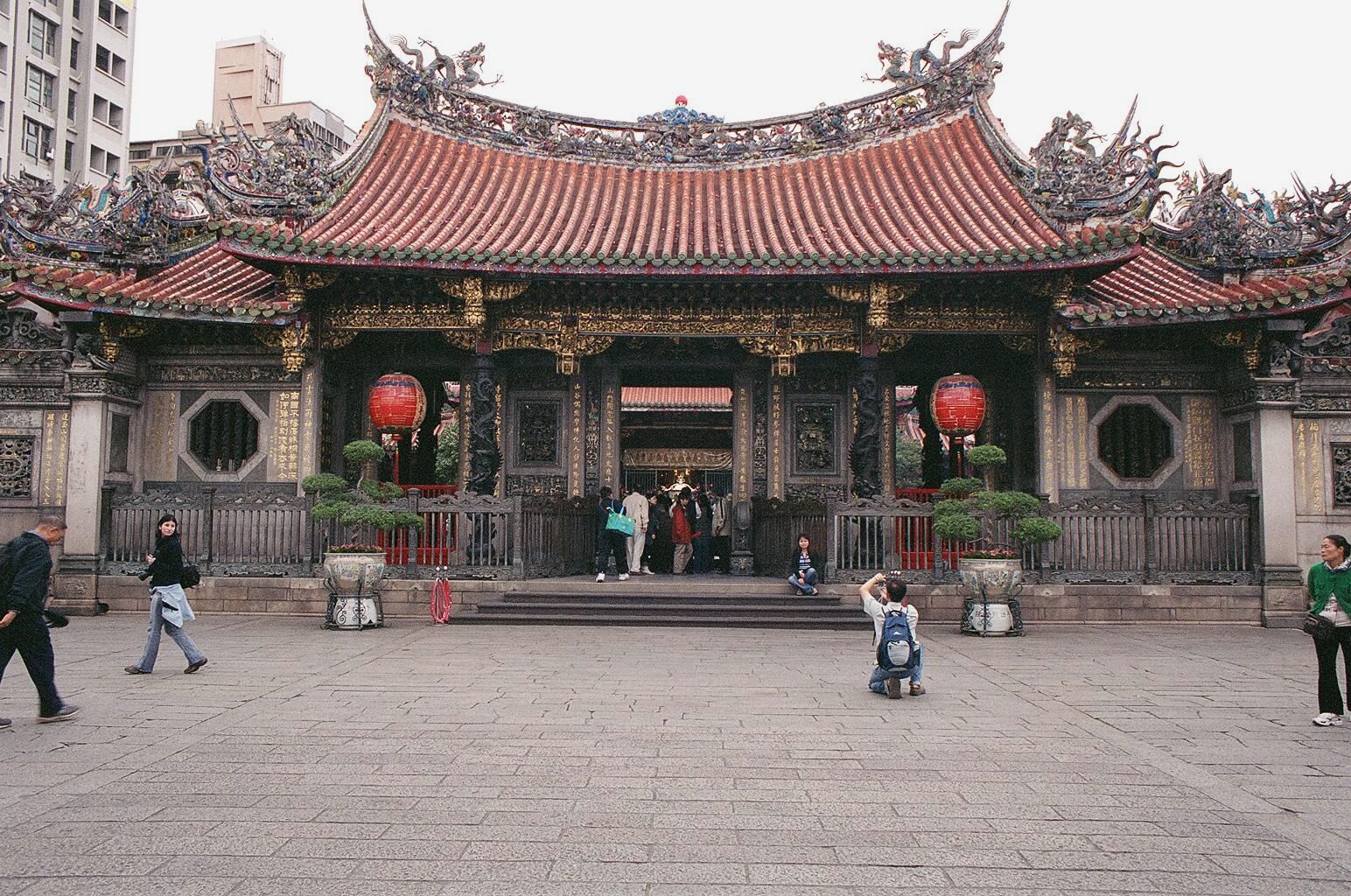 fotka / image nejstarsi chram v Taipei, Taipei, Taiwan