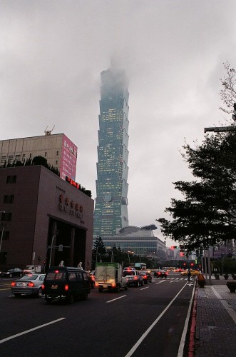 foto / image Taipei 101 - nejvyssi budova sveta: 101 pater, 510 metru