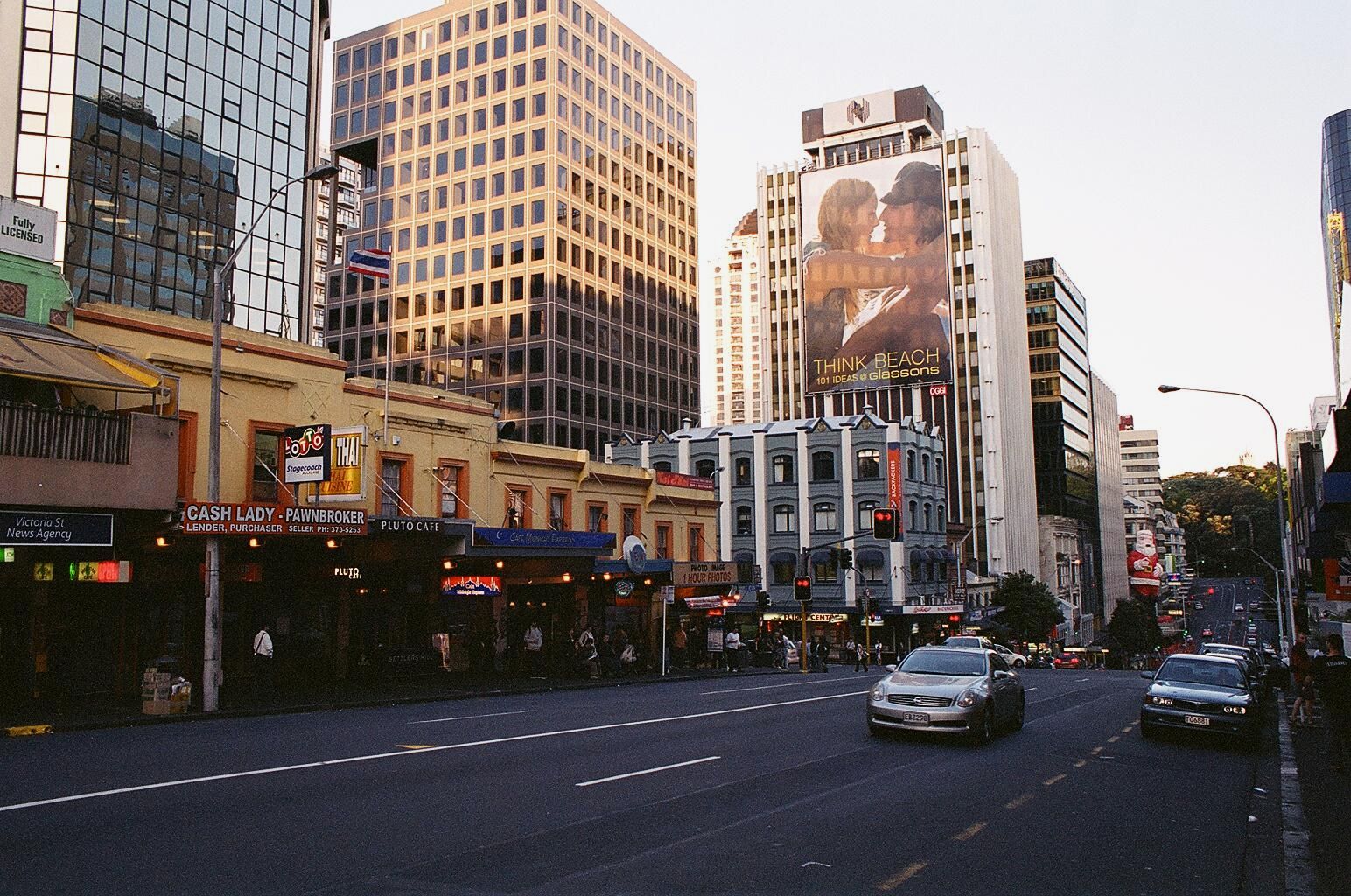 fotka / image Queens St, Auckland, New Zealand