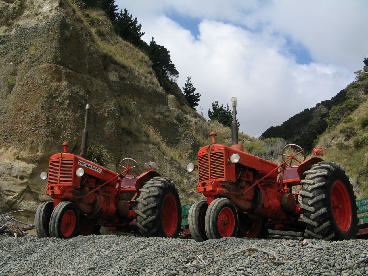 fotka / image ... da se i traktorem, New Zealand