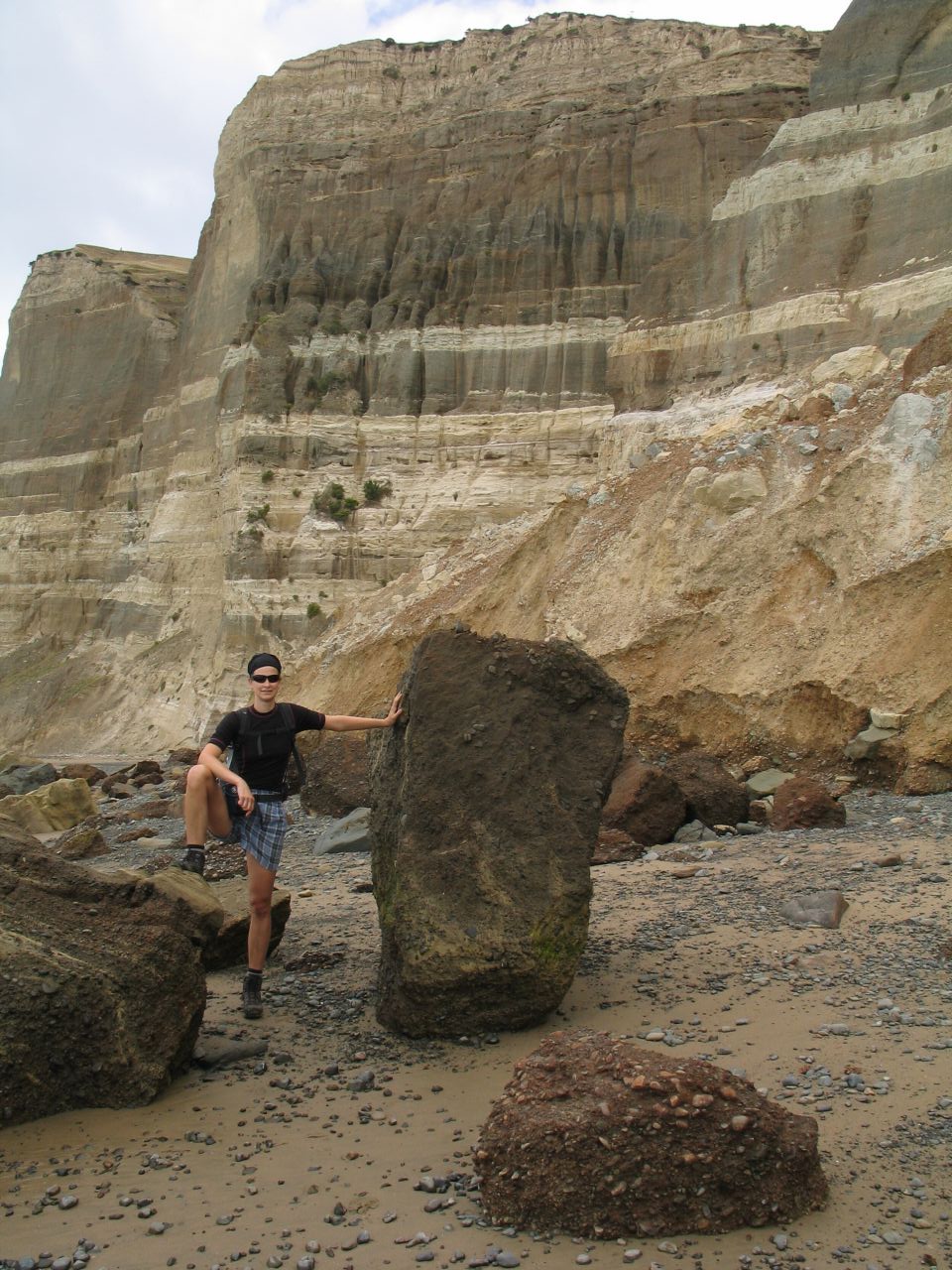 fotka / image track na Cape Kidnappers, New Zealand