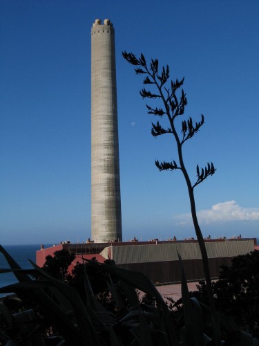 foto / image power plant v New Plymouthu