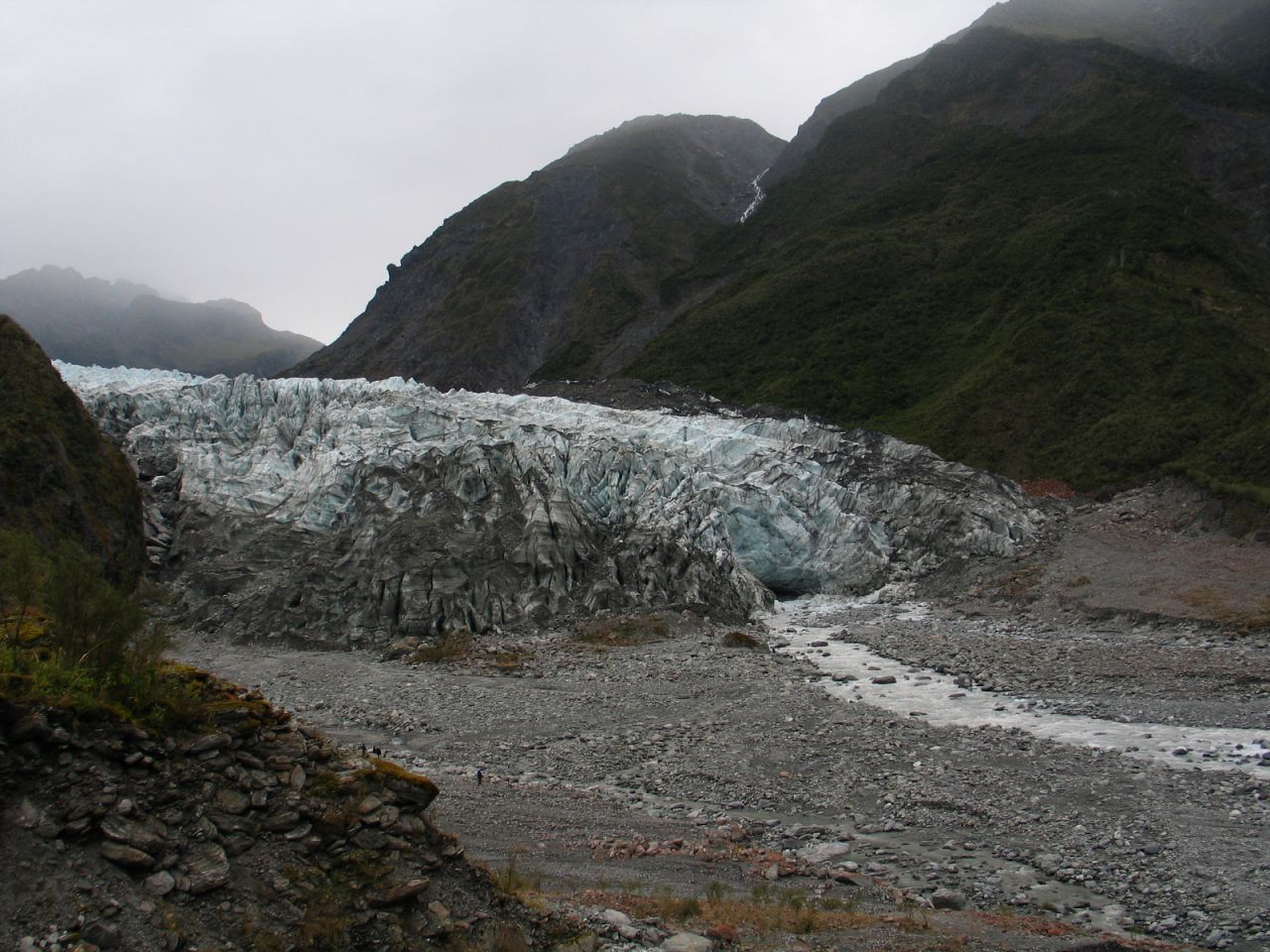 fotka / image Fox Glacier, New Zealand