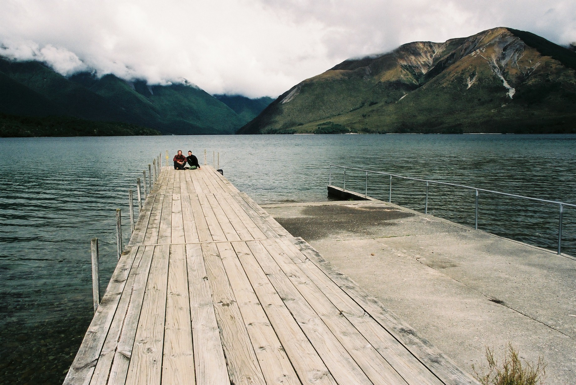 fotka / image Nelson Lakes National Park, color negatives, New Zealand