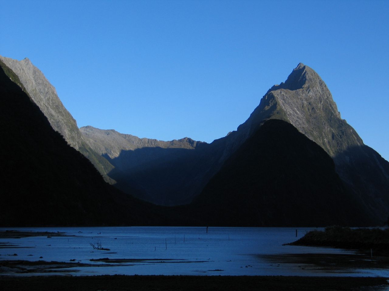 fotka / image Mitre Peak - nejvy tes vbec, New Zealand, kolekce E