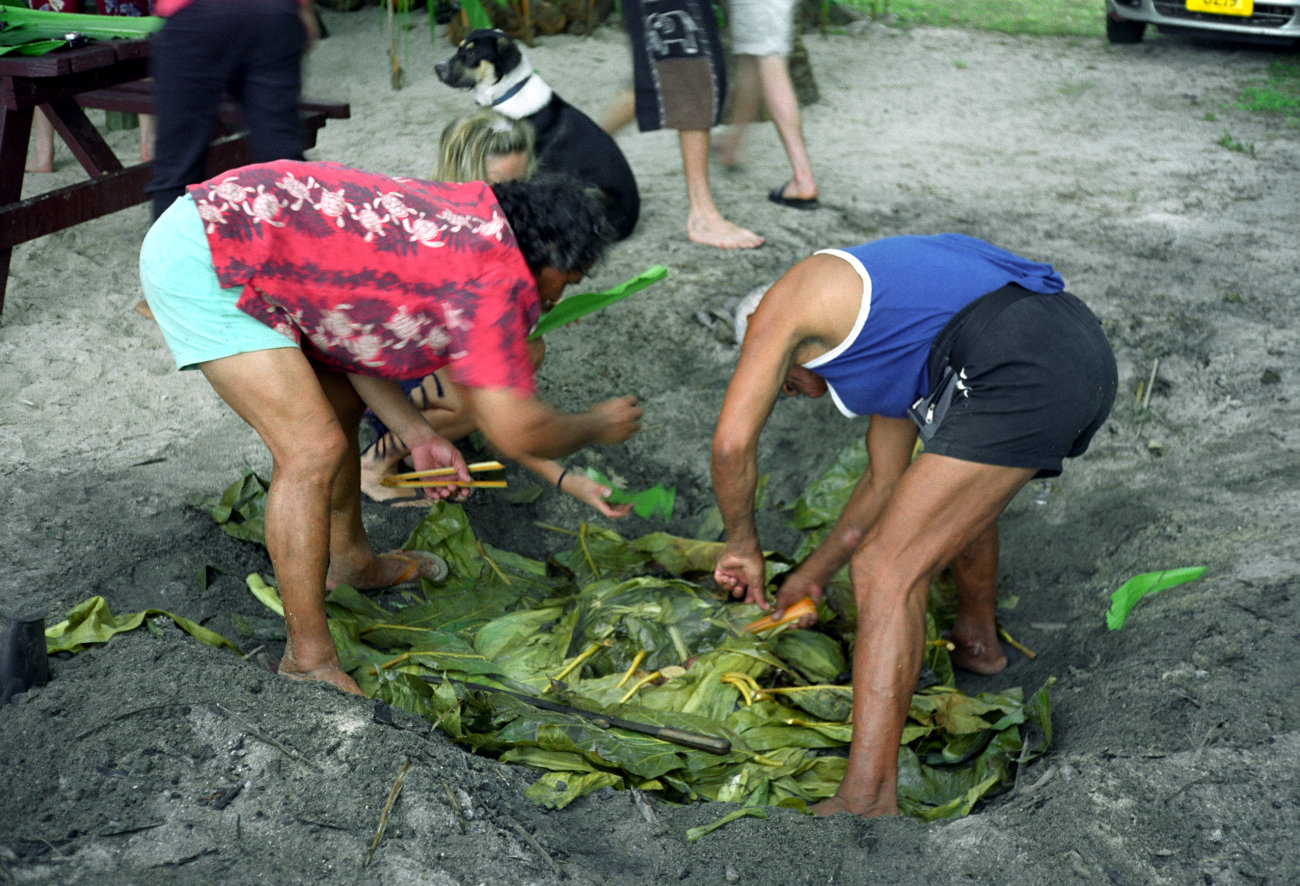 fotka / image vykopvn hotovho umu, Cook Islands