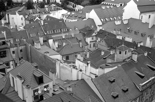 foto / image Praha z věže sv. Mikuláše