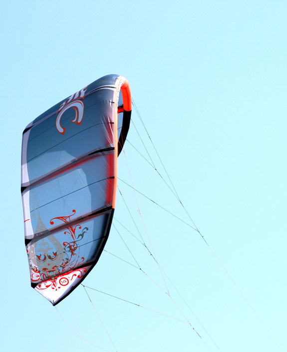fotka / image kiteboarding @ Ulcinj, Montenegro