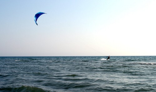 foto / image kiteboarding @ Ulcinj, Montenegro