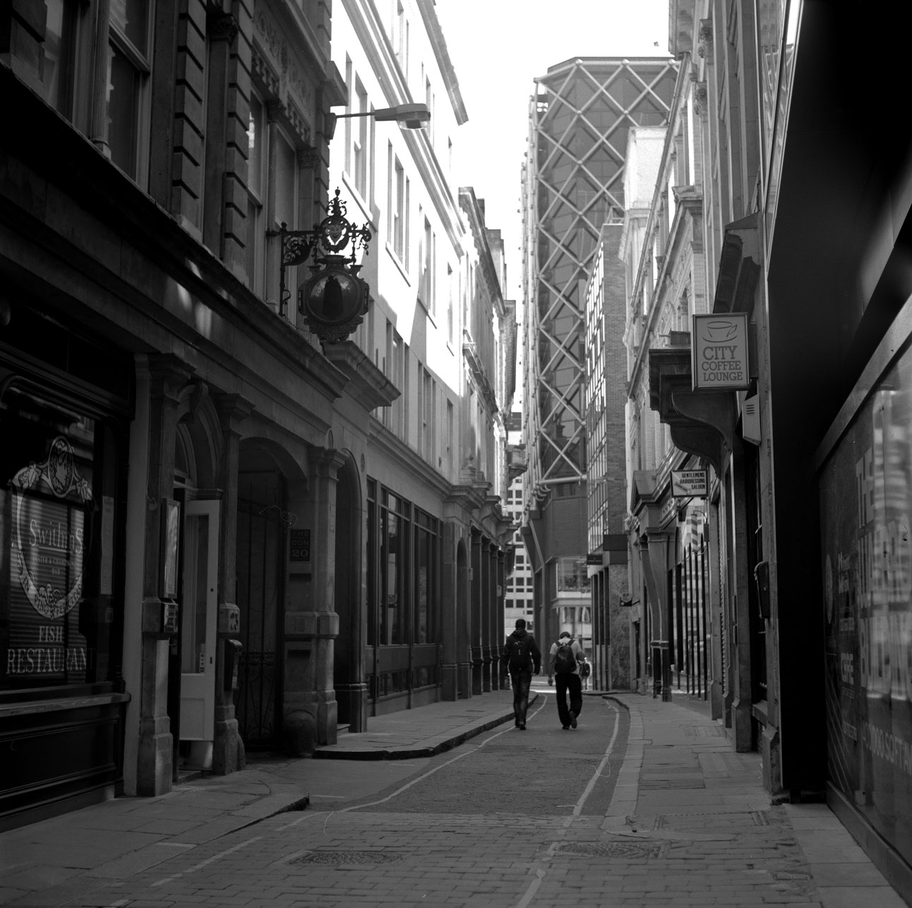 fotka / image St. Swithin's Lane, Summer in London