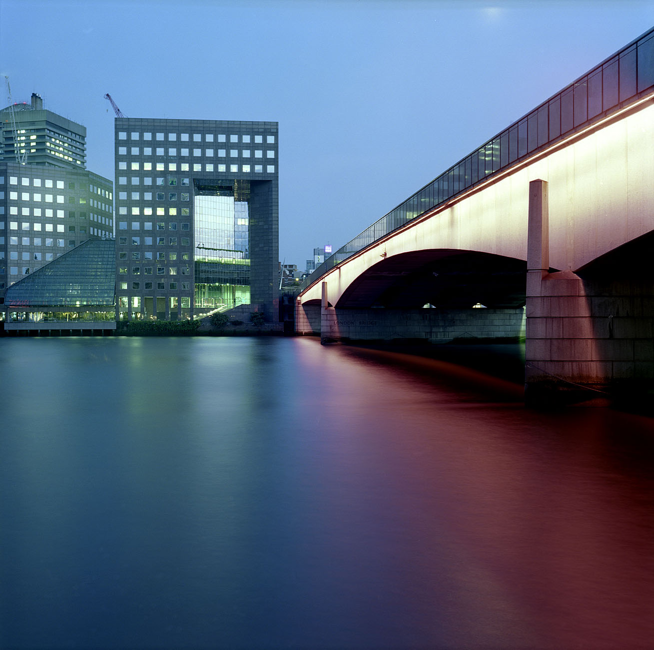 fotka / image London Bridge, Night in London