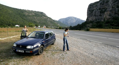foto / image někde po cestě na Balkáně